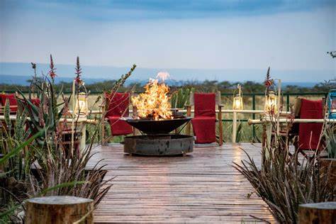ZEBRA PLAINS MARA CAMP FIRE PLACE