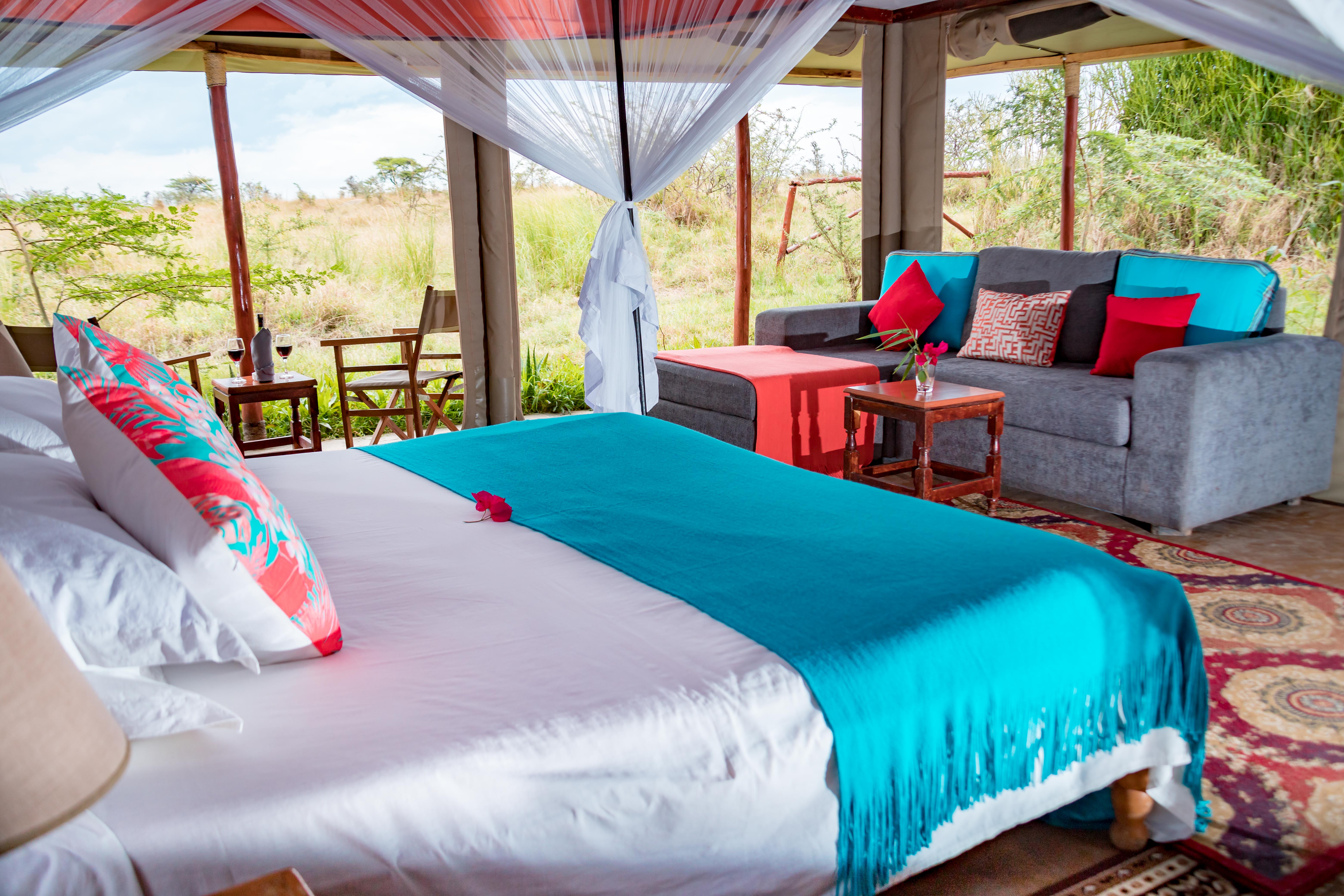 ZEBRA PLAINS MARA CAMP ROOM