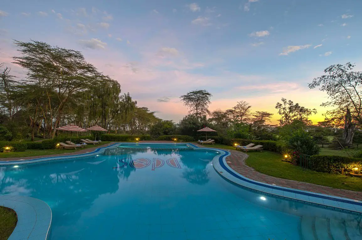 LAKE NAIVASHA SOPA LODGE POOL